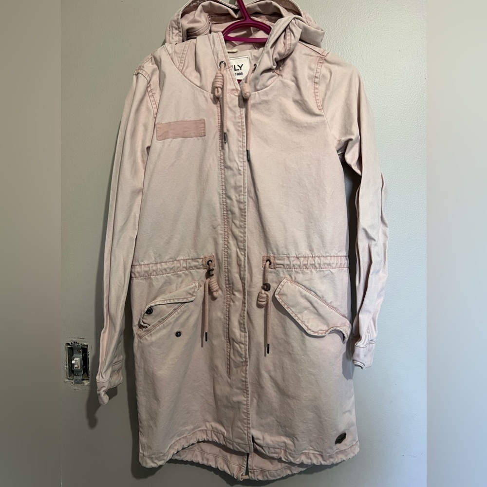 Blush pink jacket